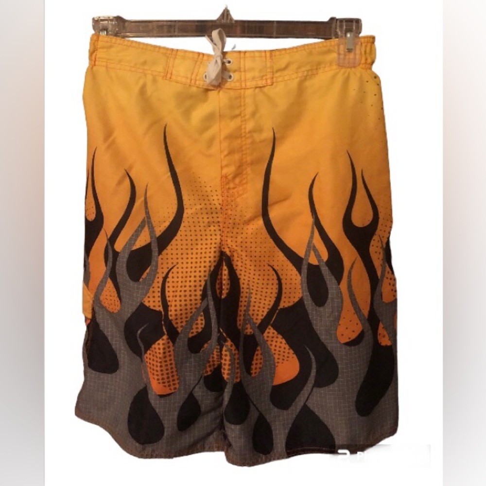 JOE BOXER boys swim trunks, 14/16, 11” inseam